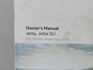 2019 Volkswagen Jetta Owners Manual Book Guide OEM Used Auto Parts