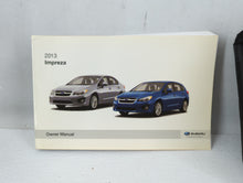 2013 Subaru Impreza Owners Manual Book Guide P/N:A1140BE-A OEM Used Auto Parts