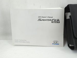 2015 Hyundai Santa Fe Owners Manual Book Guide P/N:F2W0-EU49B OEM Used Auto Parts