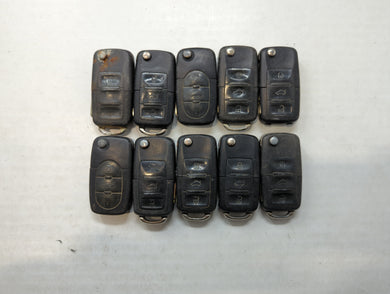 Lot of 9 Volkswagen Keyless Entry Remote Fob MIXED FCC IDS MIXED PART