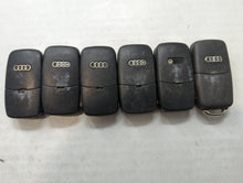 Lot of 6 Audi Keyless Entry Remote Fob MYT8Z0837231 | MZ241081963 MIXED