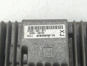 2014 Honda Accord PCM Engine Control Computer ECU ECM PCU OEM P/N:37820-5A3-L31 Fits OEM Used Auto Parts