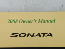 2008 Hyundai Sonata Owners Manual Book Guide P/N:A3K0-EU71R OEM Used Auto Parts