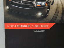 2014 Dodge Charger Owners Manual Book Guide P/N:14D481-926-AA OEM Used Auto Parts