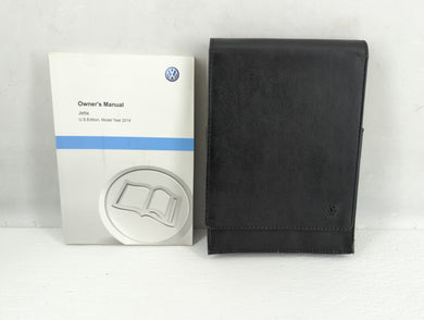 2014 Volkswagen Jetta Owners Manual Book Guide P/N:1425U1JT623 OEM Used Auto Parts