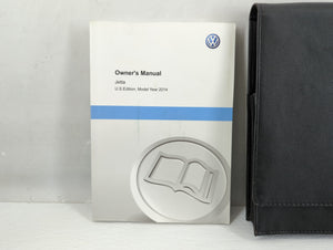 2014 Volkswagen Jetta Owners Manual Book Guide P/N:1425U1JT623 OEM Used Auto Parts