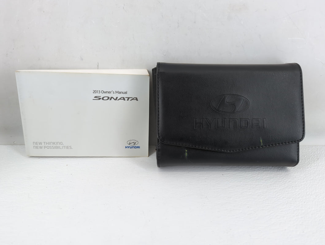 2013 Hyundai Sonata Owners Manual Book Guide P/N:A3S0-EU23A OEM Used Auto Parts