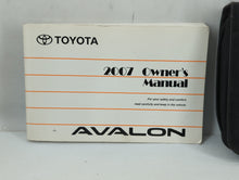 2007 Toyota Avalon Owners Manual Book Guide P/N:01999-41427 OEM Used Auto Parts