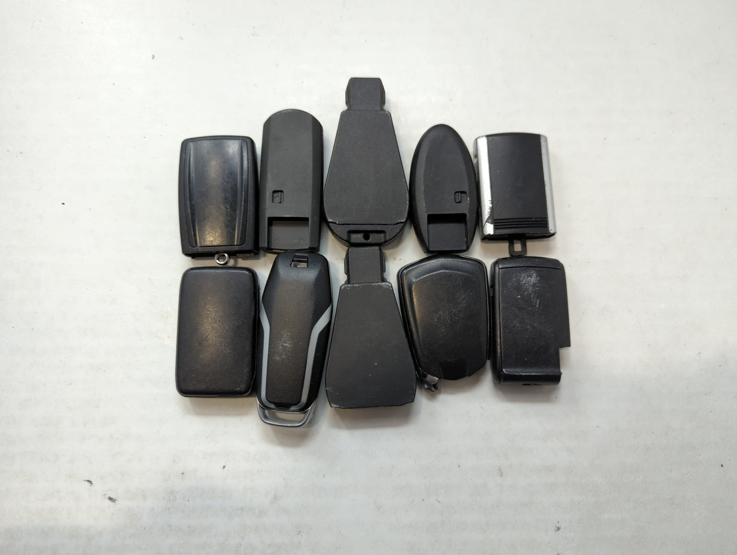 Lot of 10 Aftermarket Keyless Entry Remote Fob MIXED FCC IDS MIXED PART - Oemusedautoparts1.com