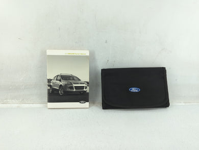 2013 Ford Escape Owners Manual Book Guide P/N:DJ5J 19A321 AA OEM Used Auto Parts
