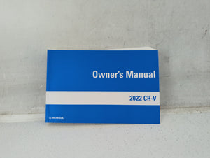 2022 Honda Cr-V Owners Manual Book Guide P/N:00X31-TLA-6500 OEM Used Auto Parts