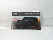 2021 Jeep Wrangler Owners Manual Book Guide OEM Used Auto Parts