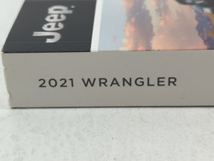2021 Jeep Wrangler Owners Manual Book Guide OEM Used Auto Parts