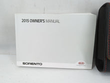 2015 Kia Sorento Owners Manual Book Guide P/N:A2P0-EU45E OEM Used Auto Parts