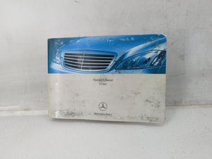 2008 Mercedes-Benz S430 Owners Manual Book Guide P/N:221 584 69 82 OEM Used Auto Parts