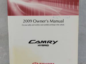 2009 Toyota Camry Owners Manual Book Guide P/N:01999-33788 OEM Used Auto Parts