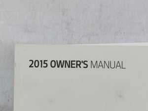 2015 Kia Soul Owners Manual Book Guide P/N:FB20-EU4NG OEM Used Auto Parts