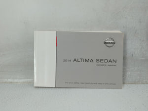 2014 Nissan Altima Owners Manual Book Guide P/N:OM14EW 0L33U1 OEM Used Auto Parts