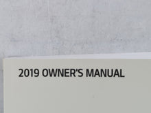 2019 Kia Rio Owners Manual Book Guide P/N:H9S5-EE80A OEM Used Auto Parts