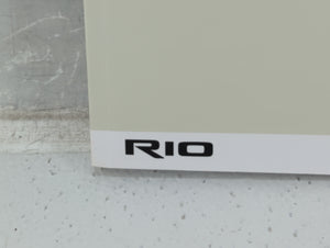 2019 Kia Rio Owners Manual Book Guide P/N:H9S5-EE80A OEM Used Auto Parts