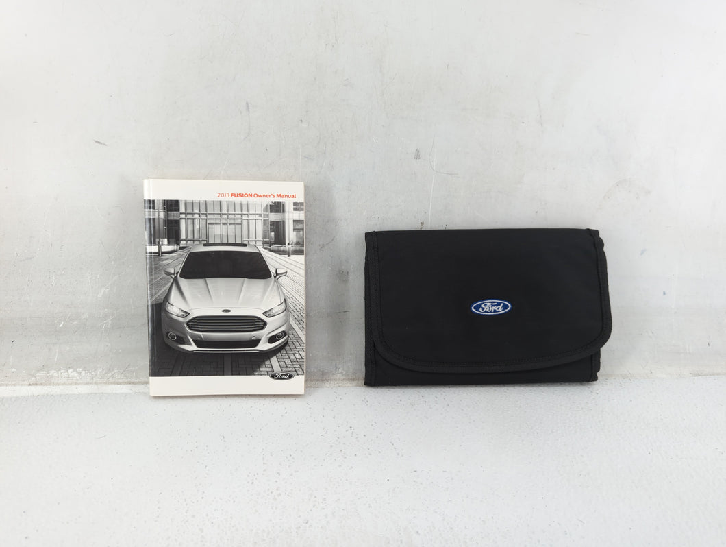 2013 Ford Fusion Owners Manual Book Guide P/N:DE5J 19A321 AA OEM Used Auto Parts