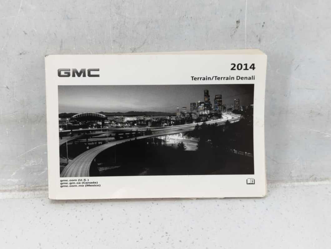 2014 Gmc Terrain Owners Manual Book Guide P/N:22852844 OEM Used Auto Parts