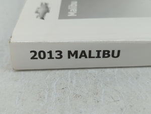 2013 Chevrolet Malibu Owners Manual Book Guide P/N:22941188 OEM Used Auto Parts