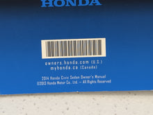 2014 Honda Civic Owners Manual Book Guide P/N:00X31-TR3-6200 OEM Used Auto Parts