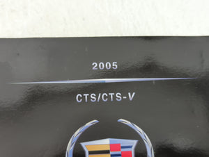 2005 Cadillac Cts Owners Manual Book Guide P/N:05CTS OEM Used Auto Parts