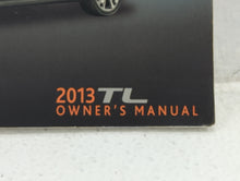 2013 Acura Tl Owners Manual Book Guide P/N:00X31-TK4-6400 OEM Used Auto Parts