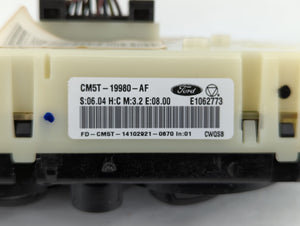 2013-2014 Ford Focus Climate Control Module Temperature AC/Heater Replacement P/N:E1062773 CM5T-19980-AF Fits Fits 2013 2014 OEM Used Auto Parts