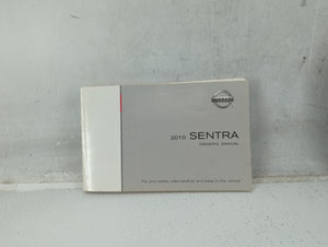 2010 Nissan Sentra Owners Manual Book Guide OEM Used Auto Parts