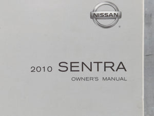 2010 Nissan Sentra Owners Manual Book Guide OEM Used Auto Parts