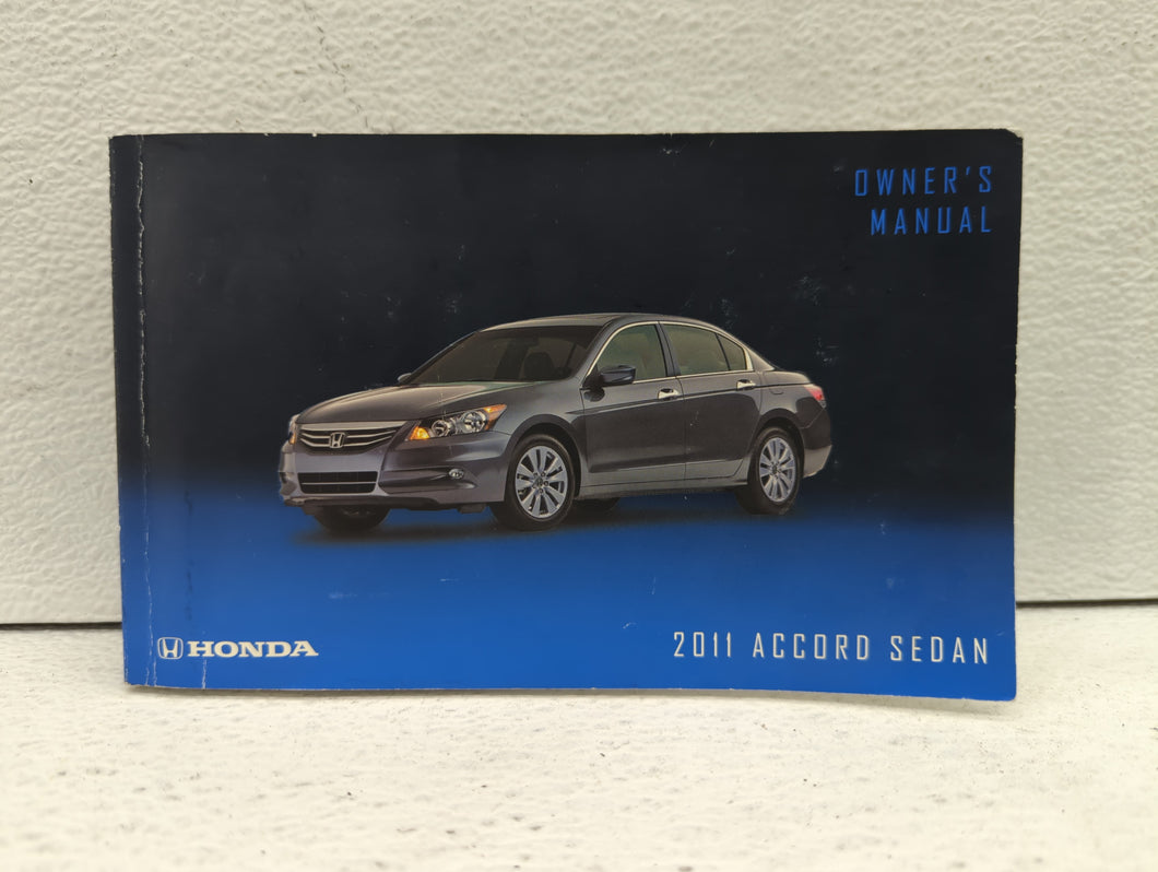 2011 Honda Accord Owners Manual Book Guide P/N:00X31-TA5-6300 OEM Used Auto Parts