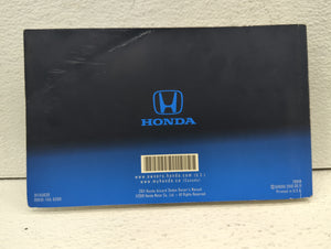 2011 Honda Accord Owners Manual Book Guide P/N:00X31-TA5-6300 OEM Used Auto Parts