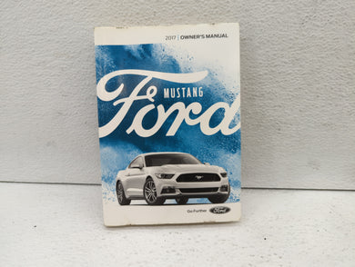 2017 Ford Mustang Owners Manual Book Guide P/N:HR3J 19A321 AB OEM Used Auto Parts