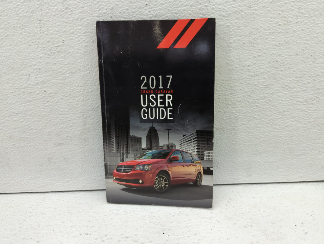 2017 Dodge Grand Caravan Owners Manual Book Guide P/N:17Y532-926-AA OEM Used Auto Parts