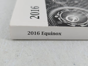 2016 Chevrolet Equinox Owners Manual Book Guide OEM Used Auto Parts