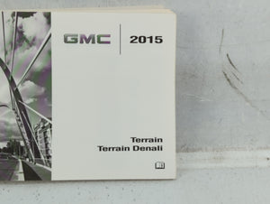2015 Gmc Terrain Owners Manual Book Guide OEM Used Auto Parts