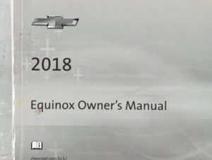 2018 Chevrolet Equinox Owners Manual Book Guide OEM Used Auto Parts
