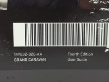 2014 Jeep Grand Cherokee Owners Manual Book Guide P/N:14Y532-926-AA OEM Used Auto Parts