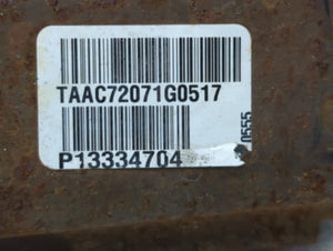 2011-2012 Chevrolet Cruze Axle Shaft Front Driver Cv C/v