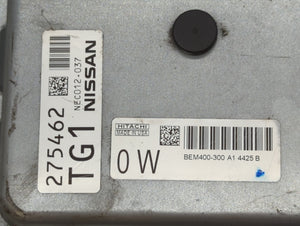 2013-2014 Nissan Altima PCM Engine Control Computer ECU ECM PCU OEM P/N:NEC008-043 Fits Fits 2013 2014 OEM Used Auto Parts