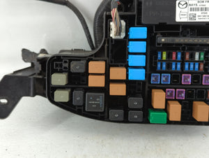 2017-2018 Mazda 3 Fusebox Fuse Box Panel Relay Module P/N:B62S-66761 Fits Fits 2017 2018 OEM Used Auto Parts