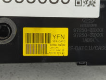 2011 Hyundai Sonata Climate Control Module Temperature AC/Heater Replacement P/N:97250-3QDA0 97250-3QMA0 Fits OEM Used Auto Parts