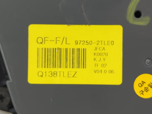 2014-2015 Kia Optima Climate Control Module Temperature AC/Heater Replacement P/N:Q138TLEZ 97250-2TLE0 Fits Fits 2014 2015 OEM Used Auto Parts