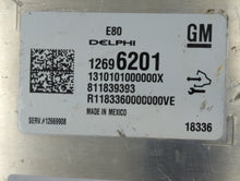 2017-2019 Chevrolet Cruze PCM Engine Control Computer ECU ECM PCU OEM P/N:12696201 Fits Fits 2017 2018 2019 2020 2021 2022 OEM Used Auto Parts