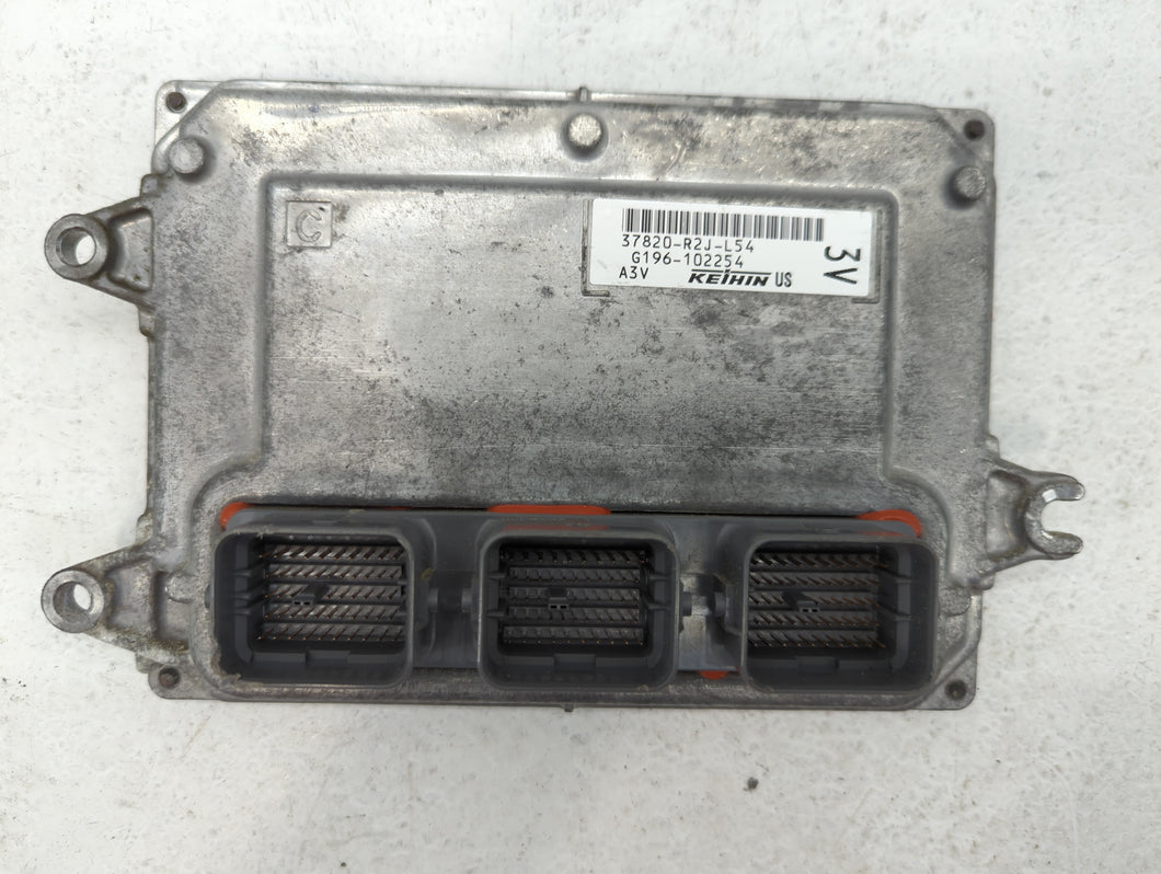 2014-2015 Honda Civic PCM Engine Control Computer ECU ECM PCU OEM P/N:37820-R2J-L54 Fits Fits 2014 2015 OEM Used Auto Parts