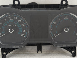 2010-2012 Jaguar Xf Instrument Cluster Speedometer Gauges P/N:BW83-10849-AF Fits 2010 2011 2012 OEM Used Auto Parts