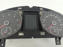 2009 Volkswagen Cc Instrument Cluster Speedometer Gauges P/N:3C8920 970F Fits OEM Used Auto Parts